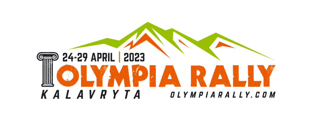 Olympia Kalavryta horizontal logo 2023 Olympia rally
