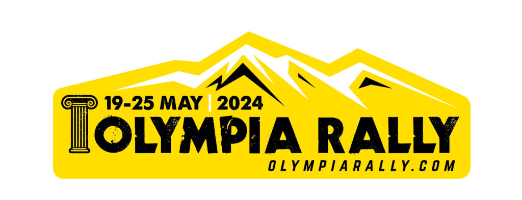 horizontal Olympia logo 19 25 May 2024 yellow black Olympia rally