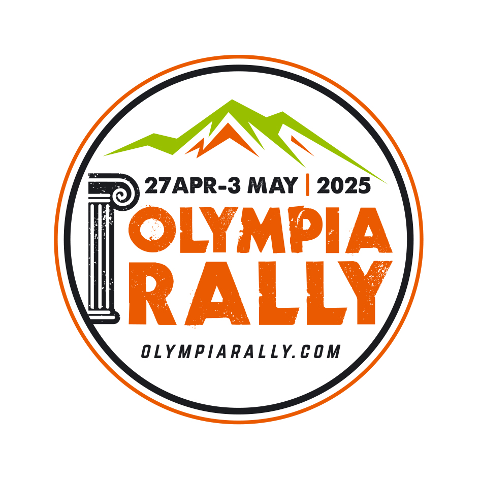 circle Olympia logos 27 Apr 03 May 2025 white Olympia rally