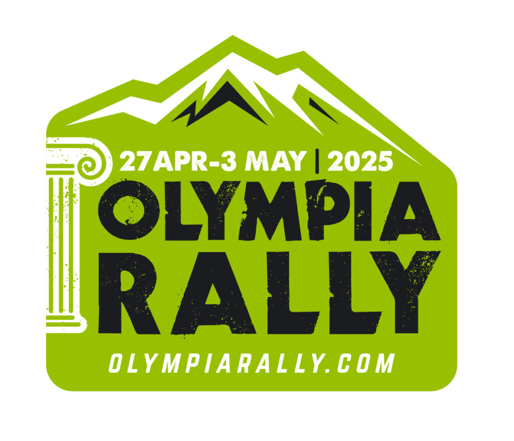 square Olympia logo 27Apr 5 May 2025 green black Olympia rally