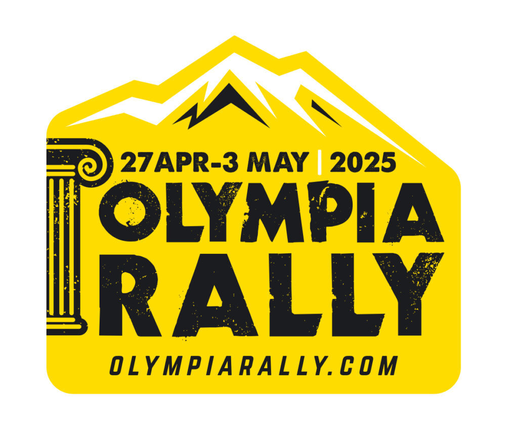 square Olympia logo 27Apr 5 May 2025 yellow black Olympia rally