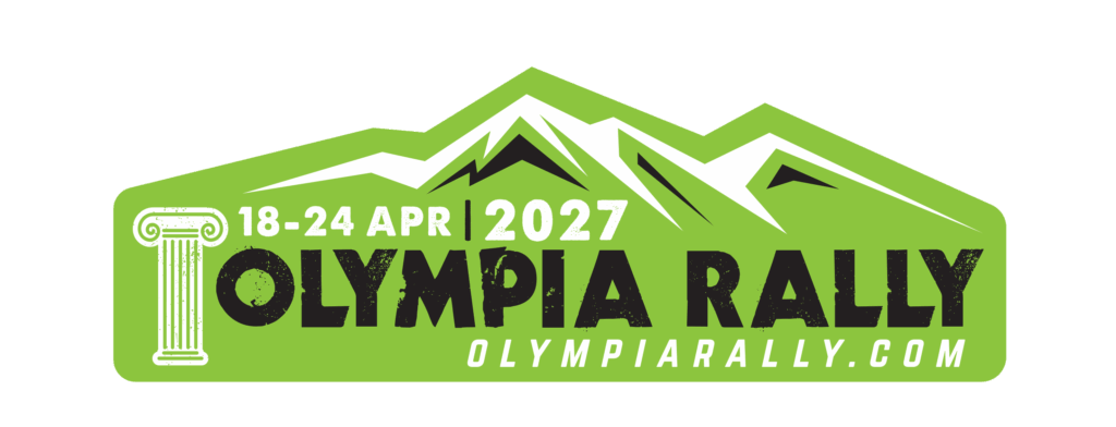 horizontal Olympia logos 2027 green black 1 Olympia rally