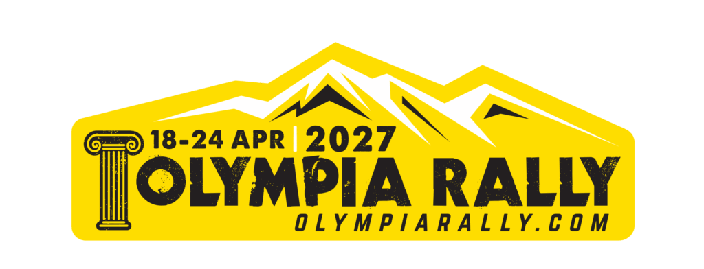 horizontal Olympia logos 2027 yellow black Olympia rally